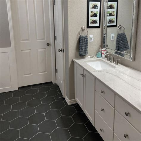 Hexagon Bathroom Floor Tile Ideas Flooring Ideas