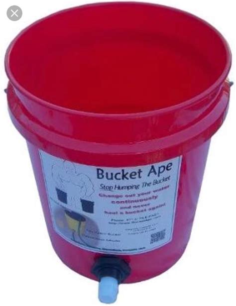 Five Gallon Bucket Gallon Buckets Water Barrel Rain Barrel Bucket Gardening Air Tools