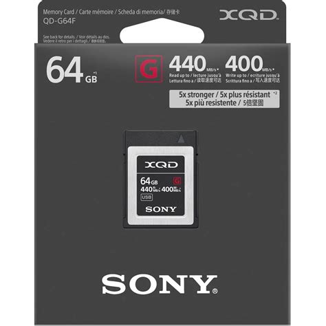 Sony 64gb G Series Xqd Memory Card Memory And Storage Shashinki