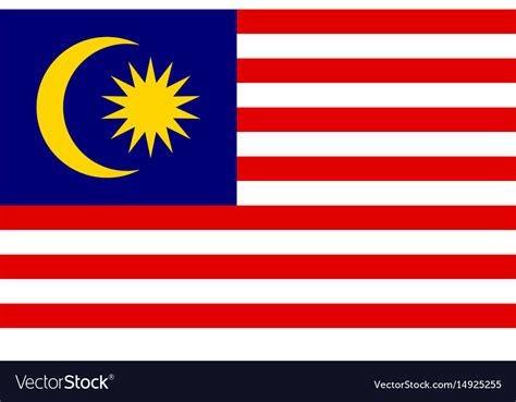 After singapore's departure, the 14th stripe was retained and has since come to represent the federal territory. National flag of malaysia Royalty Free Vector Image