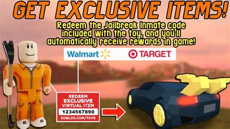 These codes are different from normal roblox promo codes, so you will need to pay attention to how you redeem them. badimo : Redeem a code from a #Jailbreak Inmate toy and ...