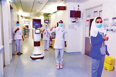 Saudi Hospital Uses Robot Medic To Treat Virus Patients Arab News Pk