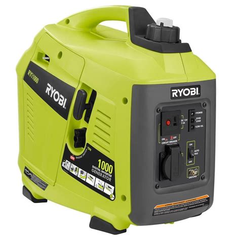 Ryobi 1000 Starting Watt Gasoline Powered Portable Generator With