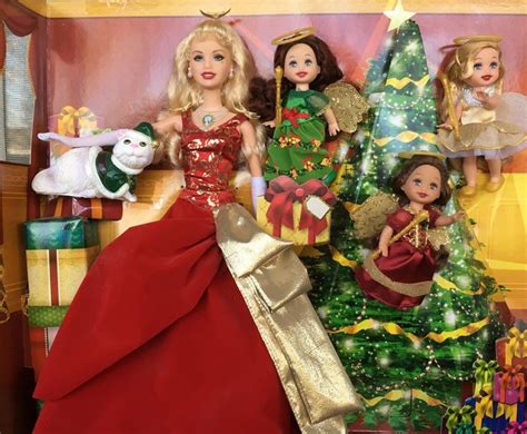 “barbies A Christmas Carol” T Set Christmas Barbie Barbie
