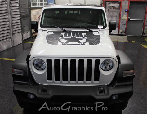 2020 Jeep Gladiator Hood Decal JOURNEY HOOD Vinyl Graphic ...