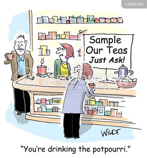 Herbal Tea Cartoons And Comics Funny Pictures From Cartoonstock