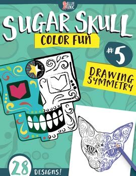 Select ruler tool > symmetrical sub tool. Sugar Skull Color Fun #5 - Drawing Symmetry {Coloring Book ...