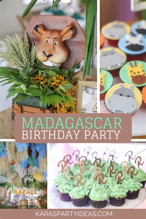 Madagascar / birthday lucas' 1st madagascar birthday party | catch my party. Kara's Party Ideas Madagascar Birthday Party | Kara's ...