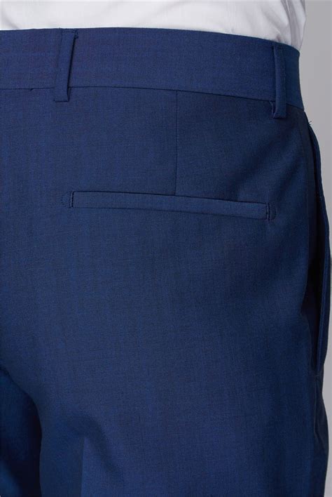 Gibson London Royal Blue Tailored Fit Suit Trouser