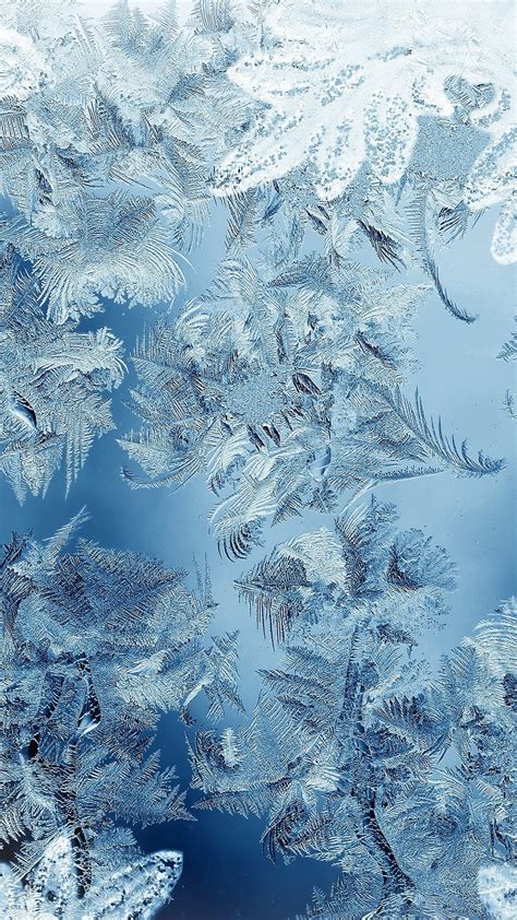 ice-pattern-blue-snow-best-htc-one-wallpapers