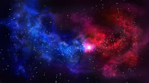 Colorful Sparkling Stars On Sky During Nighttime Hd Galaxy Wallpapers