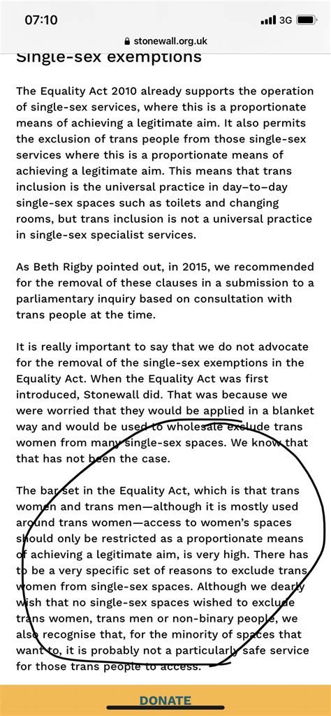 dr shonagh dillon on twitter two things you can rely on stonewall for their confusion on the