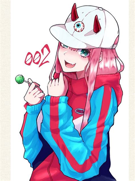 Zero Two Casual Pullover Hoodie By Crypticluls Redbubble