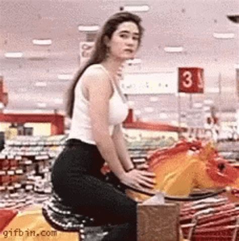Girl On Top Actress Jennifer Connelly Riding Horse Meme 