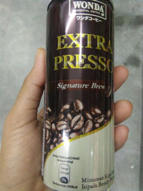 Shake it first then open and enjoy this delicious and convenient coffee. WONDA Extra Presso reviews