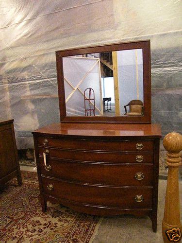You can choose from simple sets with just a bed and dresser, or sets that come with a bed, dresser, nightstand and additional chest. Antique Mahogany Full Queen Bedroom Suite Set Dixie ...