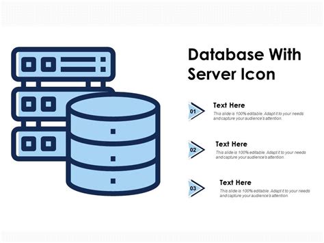 Database With Server Icon Powerpoint Slides Diagrams Themes For Ppt