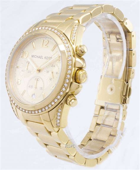 I've put together the list of 12 of the most popular watches available in a variety of designs. Michael Kors Golden Runway Glitz Chronograph MK5166 Womens ...