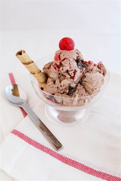 Chocolate Cherry Ice Cream Lets Mingle Blog