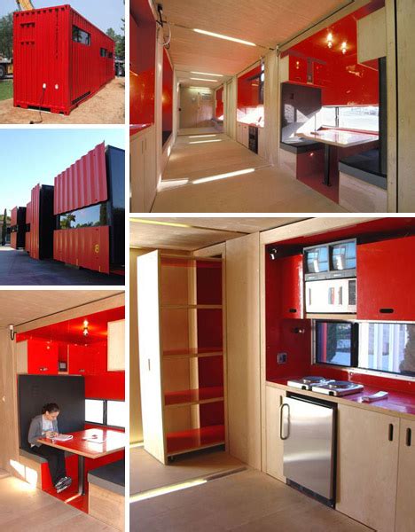40 Foot Cargo Containers Into Stylish Small Home Spaces Designs