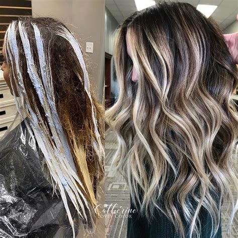 CATHERINE MICHIGAN On Instagram Painting With A Purpose Technique Balayage Lightener