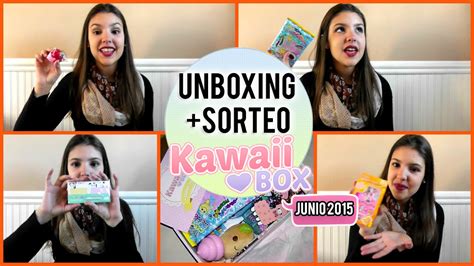 ¡sorteo Internacional Unboxing Kawaii Box Cerrado Youtube