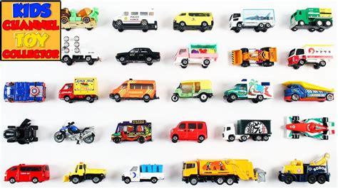 Street Vehicles For Kids Children Babies Toddlers Toy Trucks Toy Cars