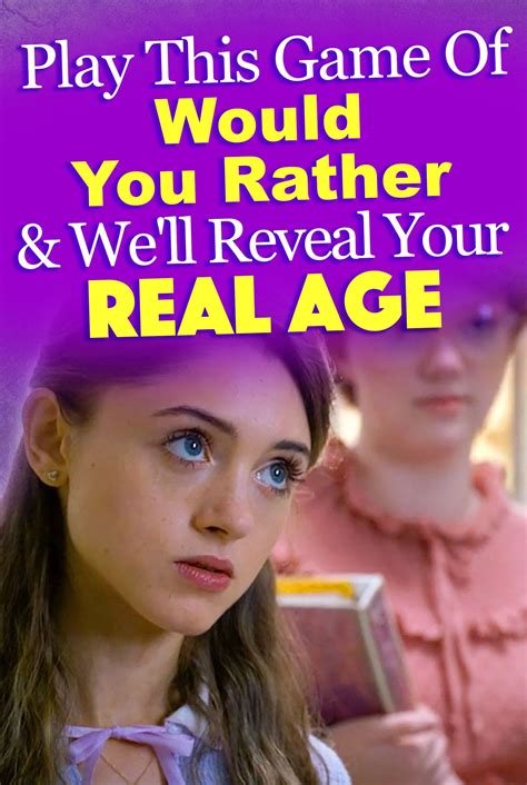 Quiz: Play This Game Of Would You Rather & We'll Reveal Your REAL Age