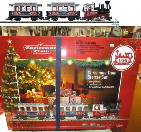 Starter Sets And Packs 80990 Lgb 72304 Christmas G Scale Starter Set