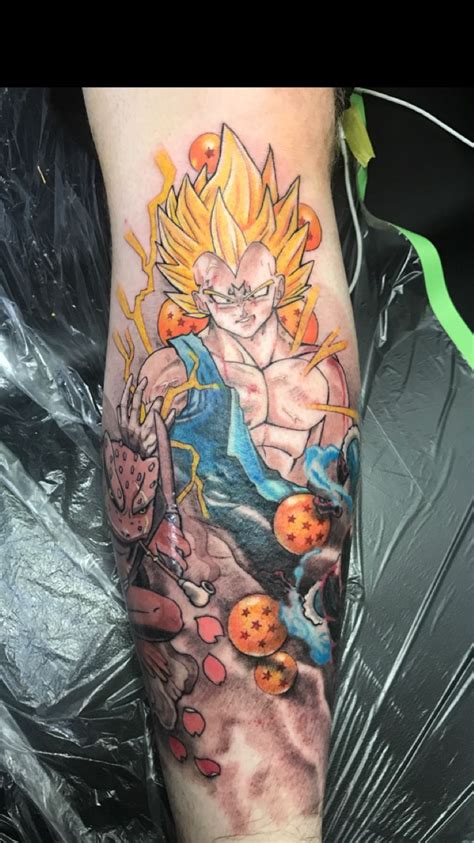The biggest gallery of dragon ball z tattoos and sleeves, with a great character selection from goku to shenron and even the dragon balls themselves. Anime leg tattoos | Tattoos, Z tattoo, Dragon ball tattoo