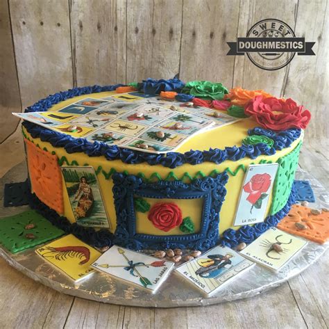 Loteria Cake By Sweet Doughmestics Fiesta Theme Party Perfect