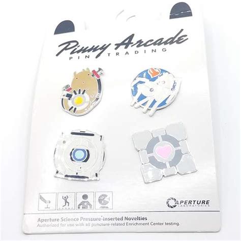 Buy The Pinny Arcade Trading Pins Set Of 4 Goodwillfinds