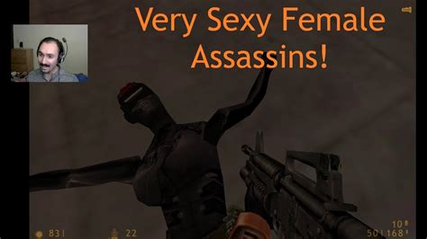 Very Sexy Female Assassins Half Life Youtube
