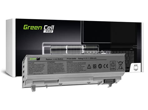 Pro Batteri Med Green Cell Till Dell Latitude E6400 E6410