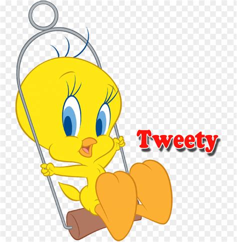 Tweety Bird Swinging Png Image With Transparent Background Toppng My