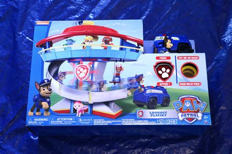 Paw Patrol Lookout Playset Nickelodeon Play Set Chase Adventure Bay