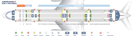 Seat Map Boeing Air France Best Seats In Plane