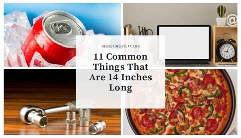 11 Common Things That Are 14 Inches Long