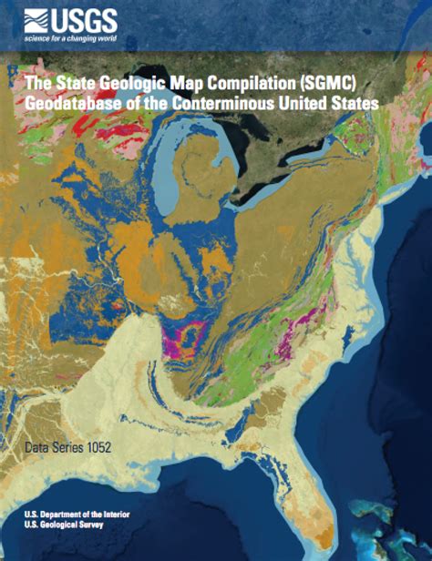 usgs publishes updated state geologic map compilation geoscience geology american