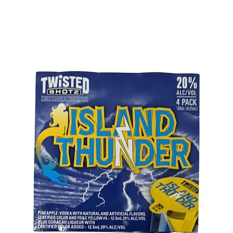 Twisted Shotz Island Thunder Total Wine More