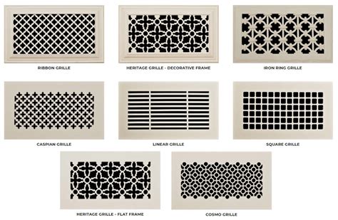 Decorative Return Air Grille Shelly Lighting