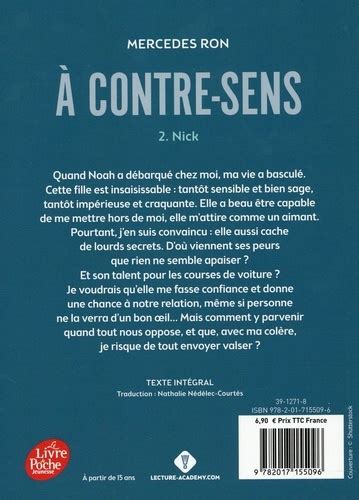A Contre Sens Tome 2 Nick Mercedes Ron Livres Furet Du Nord