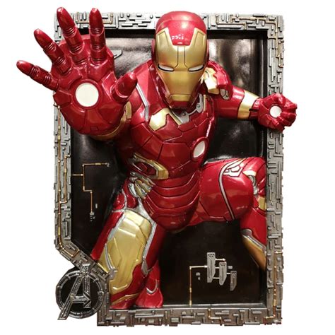Quadro D Homem De Ferro Iron Man Mk Vingadores Avengers Marvel