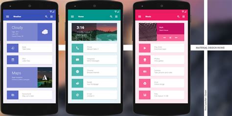Download 10 creative custom Android homescreen themes made by ...