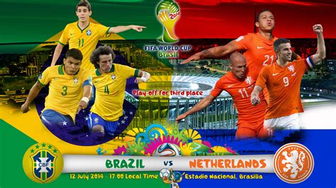 Brazil Vs Netherlands Third Place Decider High Definition High