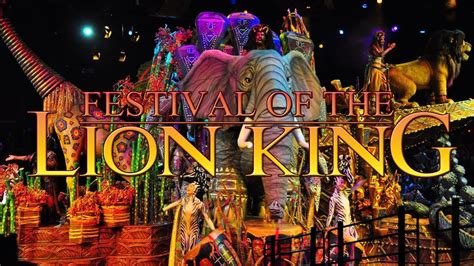 Festival Of The Lion King Disneys Animal Kingdom Full Show Youtube