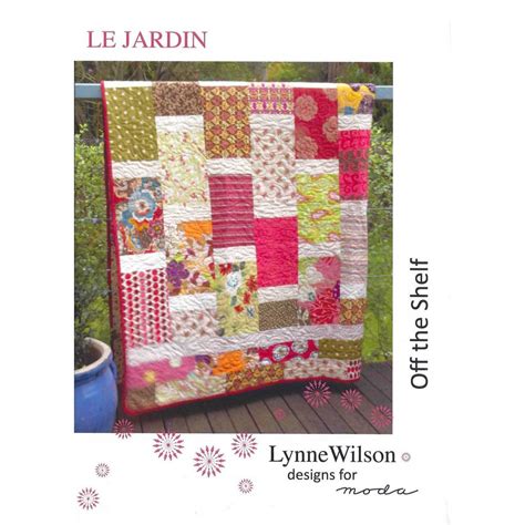 Le Jardin Quilt Pattern By Lynne Wilson Designs Old Mill Quilting