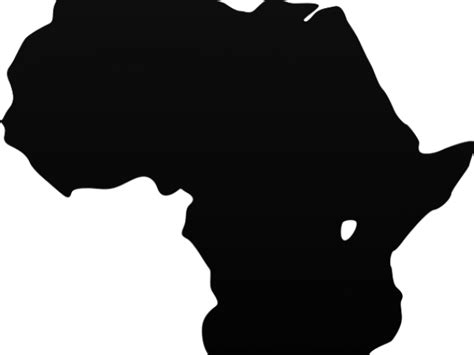 Africa Blank Map Drawing Png Clipart Africa Area Black Black And Images