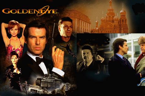 Goldeneye James Bond Movie From 1995 With Pierce Brosnan As Bond