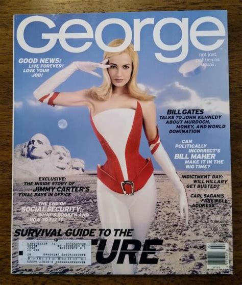 George Magazine February 1997 2020 A Survival Guide To The Future